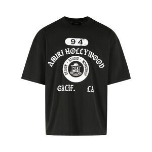 Amiri Collegiate T-Shirt In Black Cotton Men